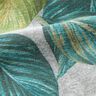 Tissu de décoration Canvas Feuilles de ficus – sapin bleu/gris,  thumbnail number 2