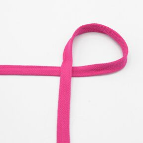 Cordon plat Sweat-shirt à capuche Coton [15 mm] – rose intense, 