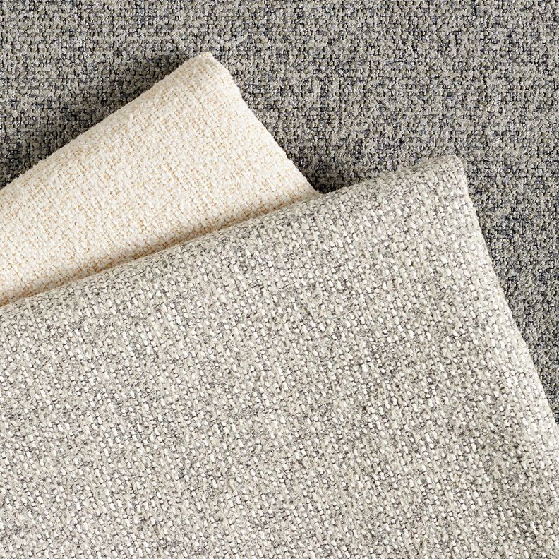 Tissu de revêtement tissé multicolore – taupe clair/gris,  image number 4