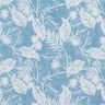 Palmiers en chambray de coton – bleu clair/ivoire,  thumbnail number 1