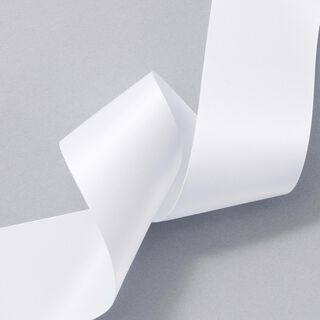 Ruban de satin [50 mm] – blanc, 