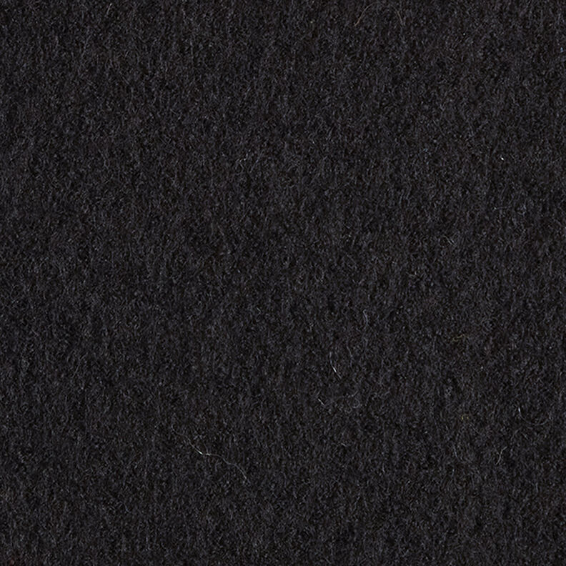 Loden de laine foulé – noir,  image number 5