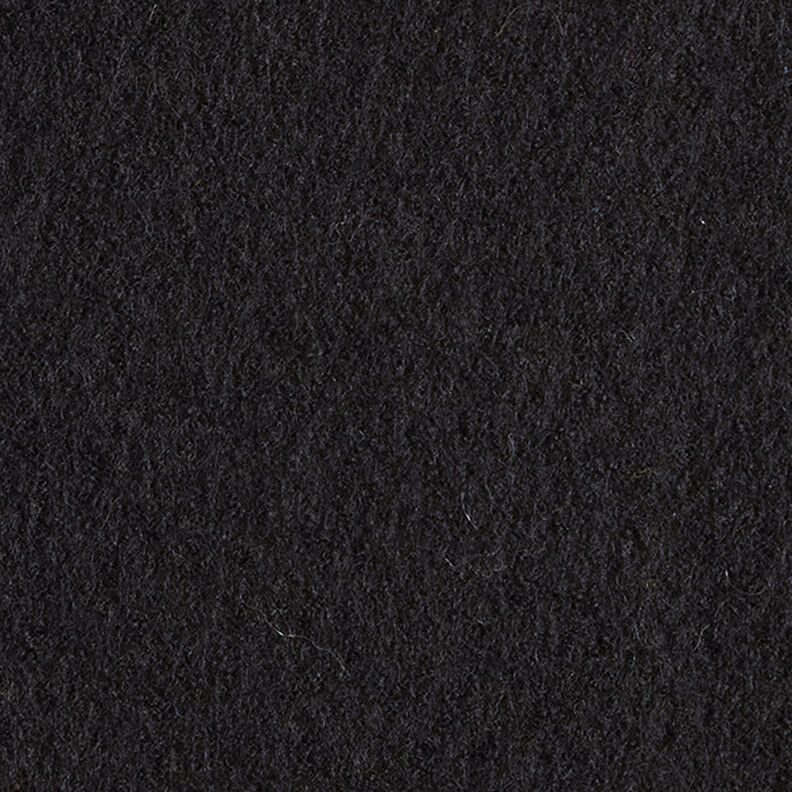 Loden de laine foulé – noir,  image number 5