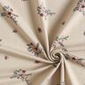 GOTS Jersey coton Fleurs éparses | Poppy Fabrics – amande,  thumbnail number 3