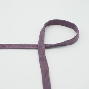 Cordon plat Sweat-shirt à capuche Coton [15 mm] – aubergine, 
