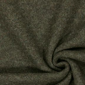 Loden de laine foulé – olive foncé, 