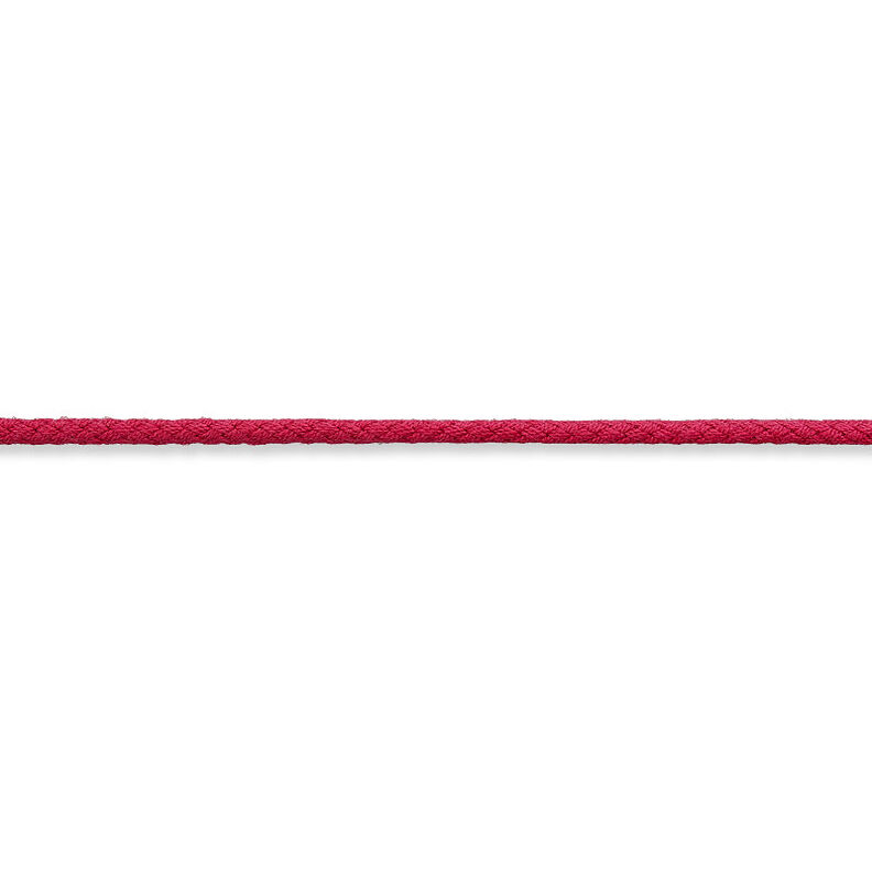 Cordon en coton [Ø 3 mm] – rose vif,  image number 2