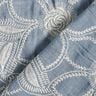 <h2>Tissu en Coton Broderie Florale &ndash; Batiste Bleu Jean Clair, Brod&eacute;</h2>,  thumbnail number 4