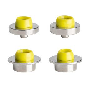 Kit outils rivets creux [4 unités | Ø 7,5 + 9 mm] | Prym – argent métallique/vert clair, 