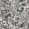 Tissu de décoration Semi-panama Jungle – nature/noir,  thumbnail number 1