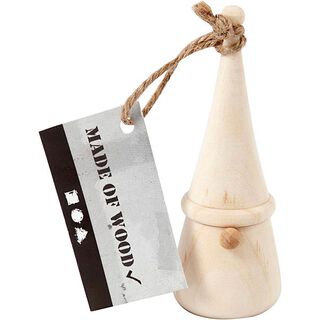 Figurine en bois Petit nain, 8 cm, 