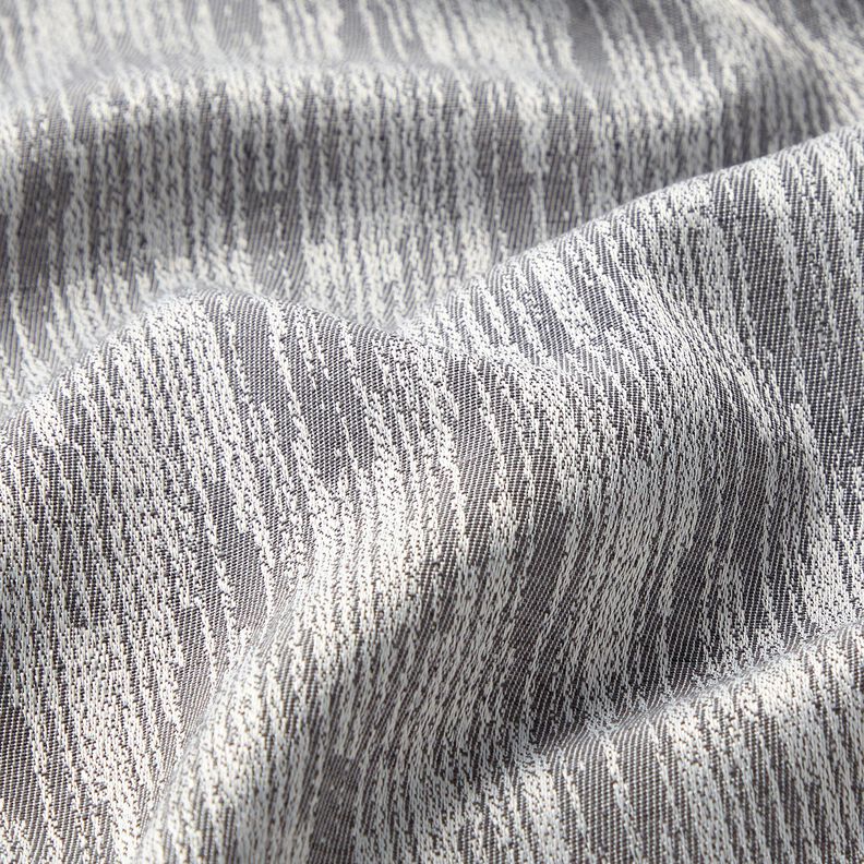 Tissu de décoration Jacquard tissu à motif abstrait recyclé – gris,  image number 2