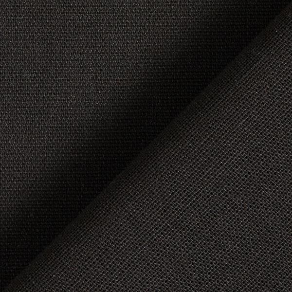 Tissu en fibre d’ortie – noir,  image number 3