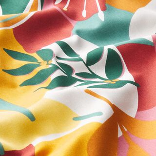 Tissu de décoration sergé de coton fruits – orange, 