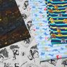 Jersey coton Tissu sous licence Emblèmes constellations Harry Potter | Warner Bros. – noir,  thumbnail number 5
