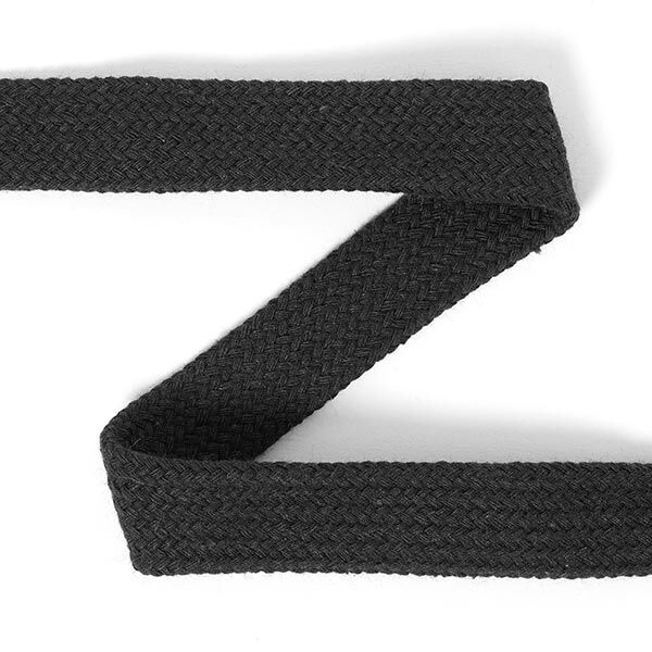 Cordon tubulaire pour sweatshirts à capuche [20 mm] 7 - noir,  image number 1