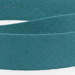 Biais Polycotton [20 mm] – pétrole légère, 