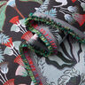 Tissu de décoration Gobelin Botanique paradisiaque – noir/vert,  thumbnail number 3