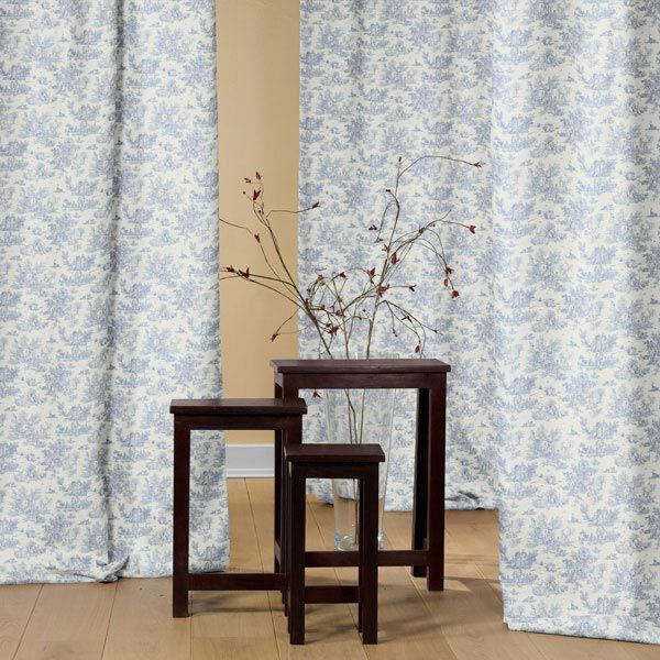 Tissu en coton Mini Pastorale 280 cm – bleu – Échantillon,  image number 4