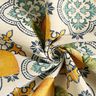 Tissu de décoration Gobelin Carreaux avec citrons – nature/jaune citron,  thumbnail number 3