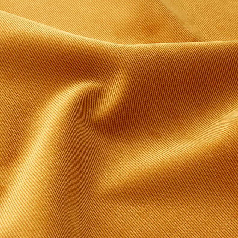 Tissu de revêtement Velours milleraies – moutarde,  image number 2