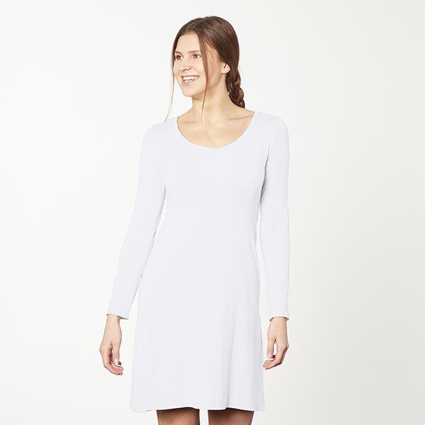 GOTS Jersey coton | Tula – blanc,  image number 5