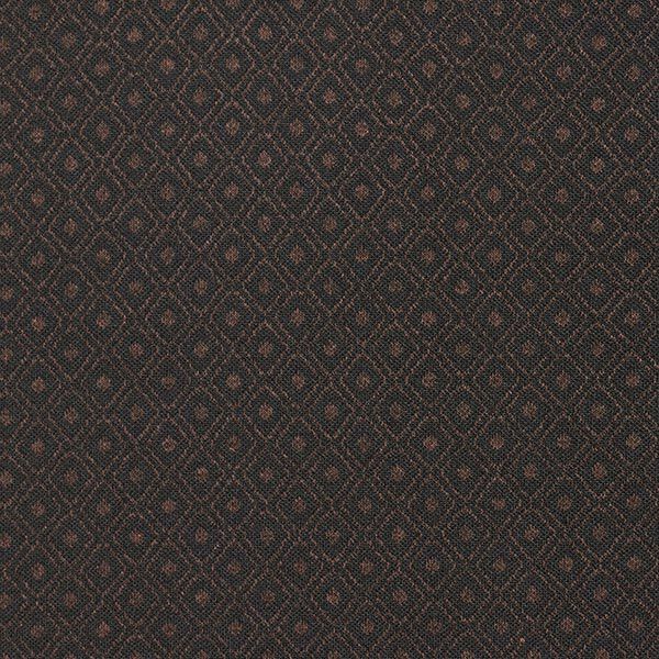 Stretch jacquard Losanges – noir/marron,  image number 1