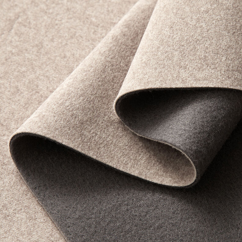 Tissu rideau thermique Mélange délicat – marron clair,  image number 4