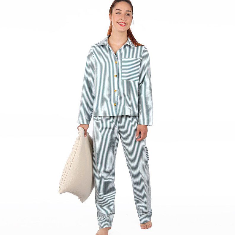 FRAU HILDA Pyjama en version courte et longue | Studio Schnittreif | XS-XXL,  image number 4