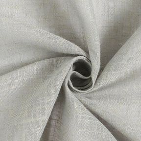 Tissu rideau voile aspect lin 300 cm – gris clair, 
