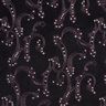 Velours à côtes fines avec fleurs en broderie et paillettes – noir,  thumbnail number 1