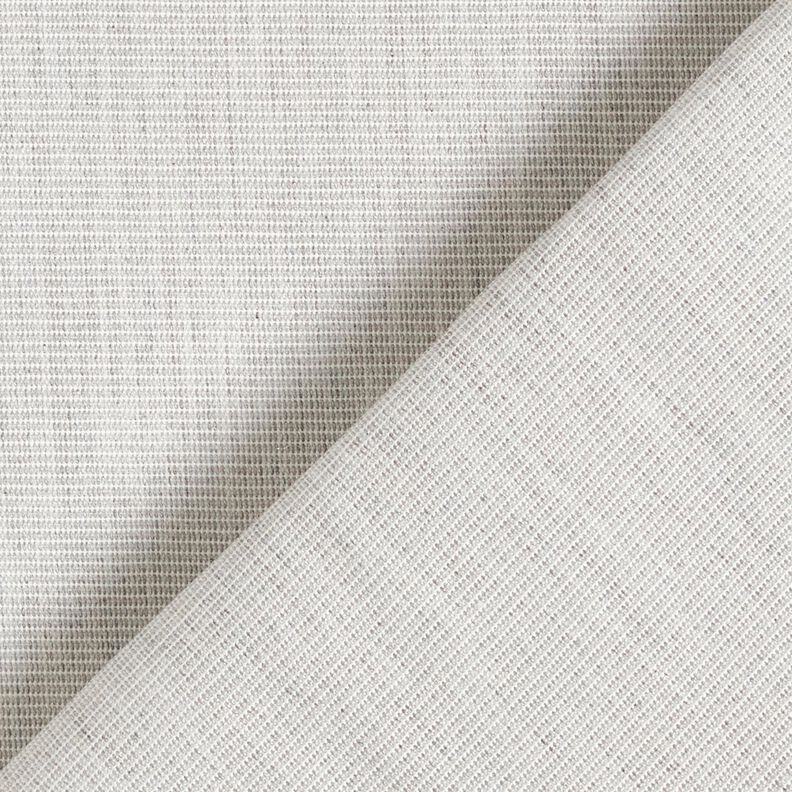 Tissu d’extérieur Canvas structure fine – gris brume,  image number 3