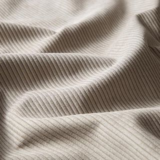 Tissu de revêtement aspect côtelé Fjord – gris clair, 