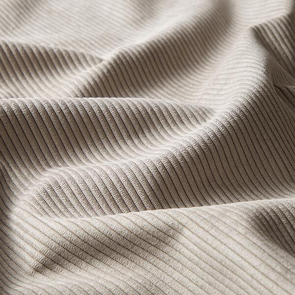 Tissu de revêtement aspect côtelé Fjord – gris clair,  image number 2