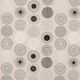 Tissu de décoration Semi-panama cercles peints – gris/nature,  thumbnail number 1