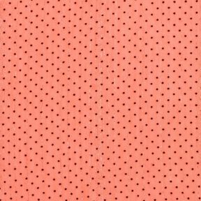 Mousseline Rayures et pois paillet&eacute;s &ndash; orange, 