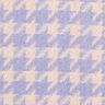 Tissu pour manteau pied-de-poule grossièrement tissé – beige/mauve,  thumbnail number 1