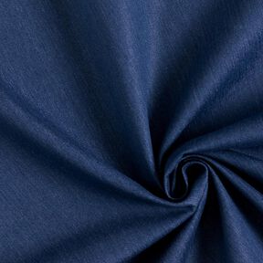 Denim de coton mélangé moyen – bleu marine, 