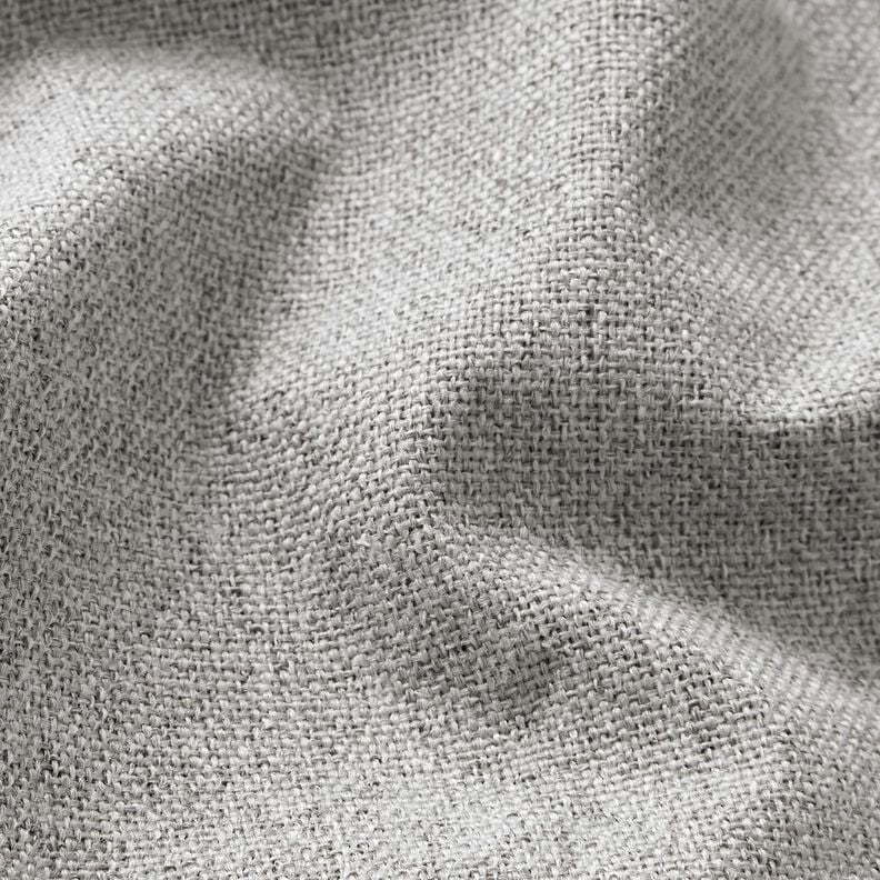 Tissu opaque Chiné – gris clair,  image number 2