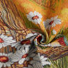 panneau décoratif Gobelin Couple d'oiseaux – carmin/beige clair,  thumbnail number 3