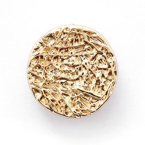 Bouton métallique Météor métalliquee – or métallique, 