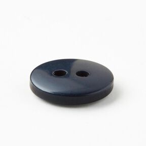 Bouton à 2 trous rond [Ø 11 mm] – bleu nuit, 