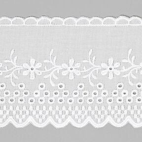 Broderie anglaise, 57mm – blanc, 