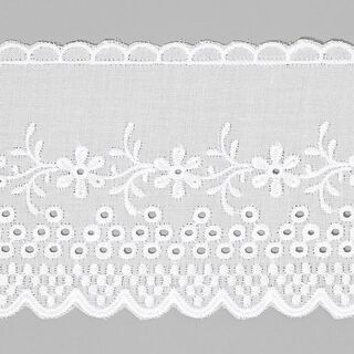 Broderie anglaise, 57mm – blanc, 