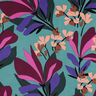 Tissu en viscose stretch Spring Garden | Nerida Hansen – bleu aqua/rouge bordeaux,  thumbnail number 1