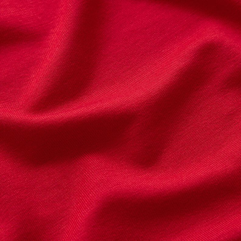Jersey d’été médium en viscose – rouge,  image number 2