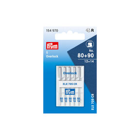 Aiguilles pour machines à coudre Overlock EL x 705 [NM 80 - 90] | Prym, 