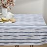 Tissu de décoration Semi-panama Rayures ondulées – bleu,  thumbnail number 7