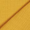 Bambou Tissu double gaze de coton Structure – jaune curry,  thumbnail number 4