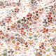 Tissu en coton Cretonne Fleurs filigranes – orange/blanc,  thumbnail number 2